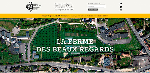 Lien site web Ferme des beaux regards