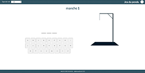 Lien site web Jeu du pendu